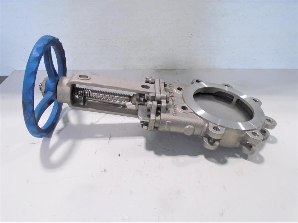 Velan 6" 150# CF8M Knife Gate Valve, Model C, Fig# L14-0310C-13ST-W320 